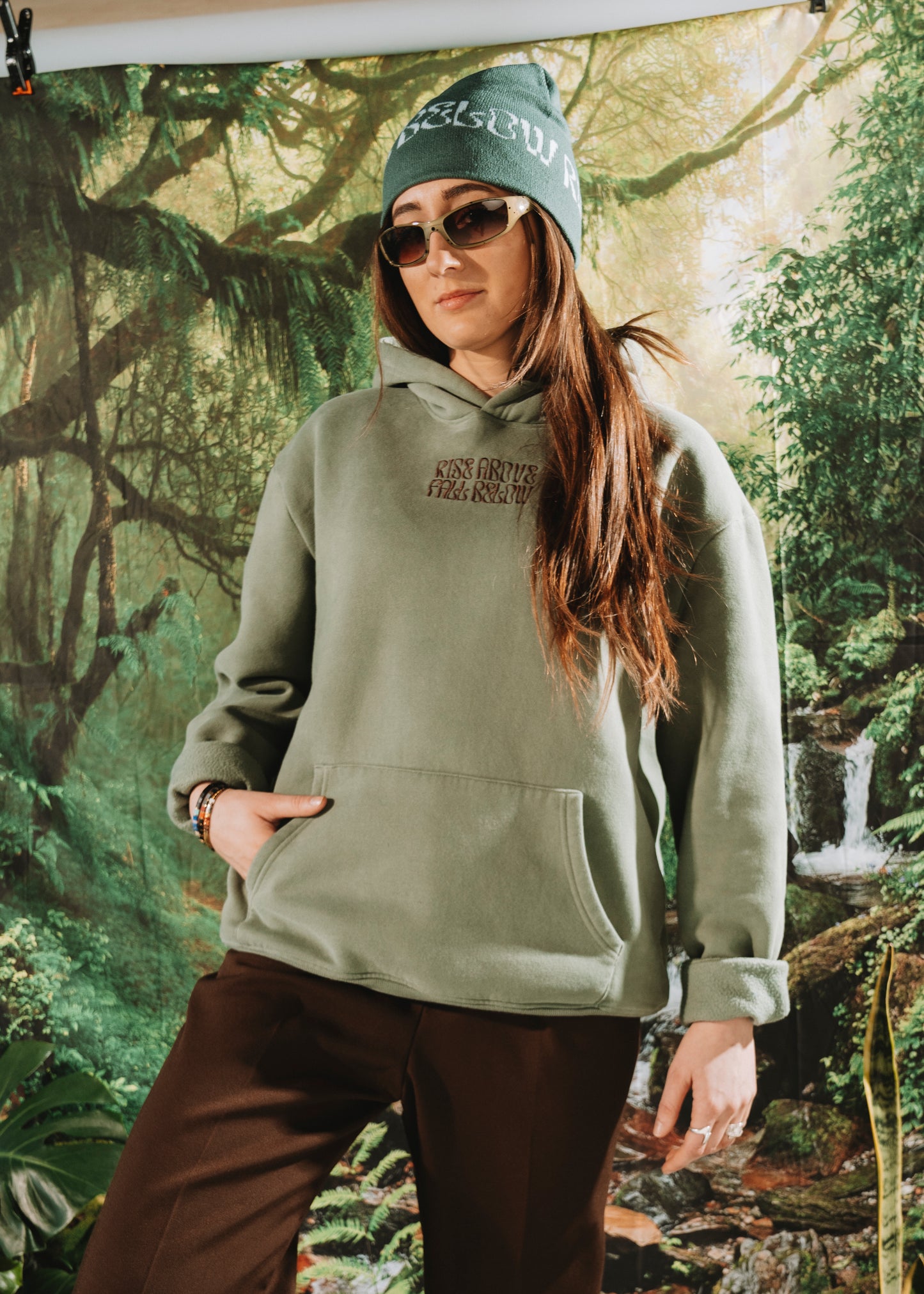 RAFB Basic Hoodie Green