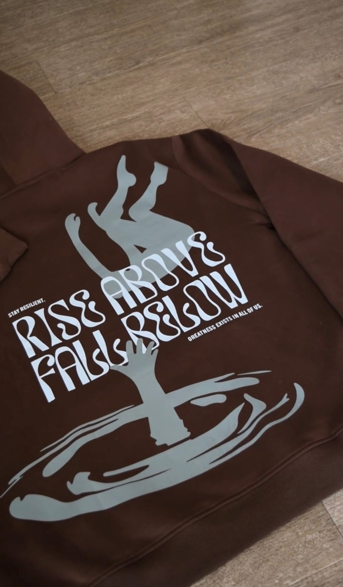 RAFB Basic Hoodie Brown